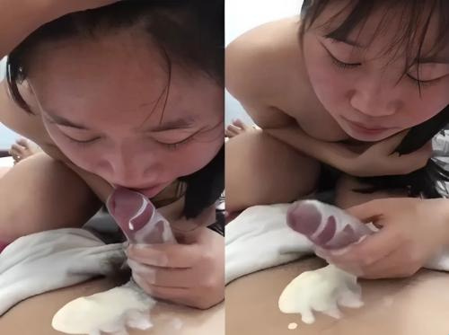Độc lạ em gái Biên Hòa thích ăn sữa chua trên chim anh